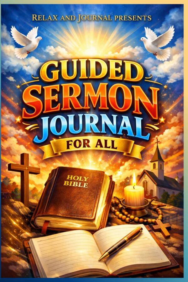 Relax and Journal Presents:: Sermon Journal for All